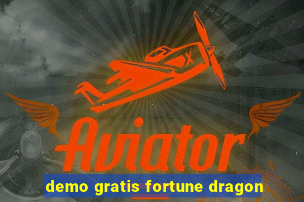 demo gratis fortune dragon