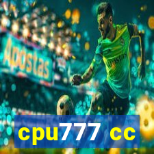 cpu777 cc