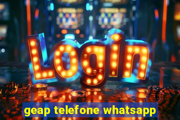 geap telefone whatsapp