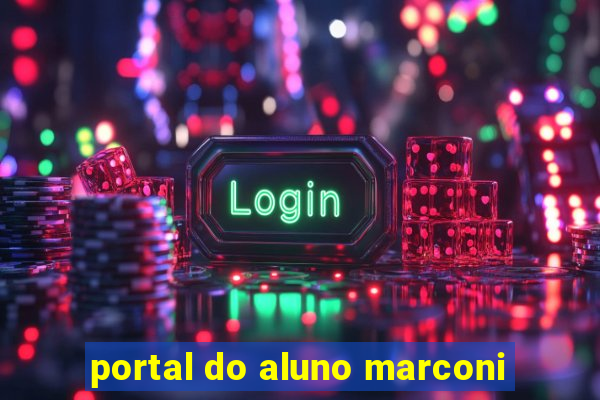 portal do aluno marconi