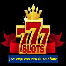 j&t express brasil telefone