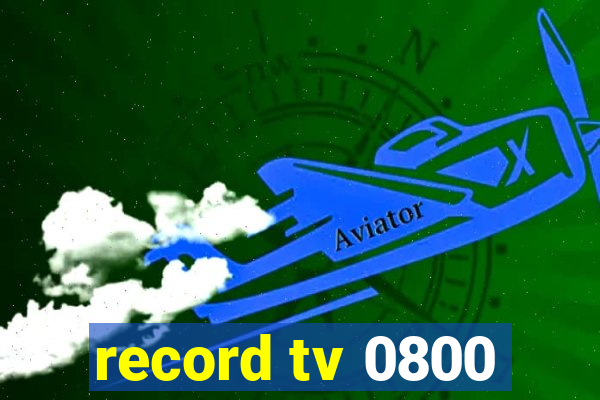 record tv 0800