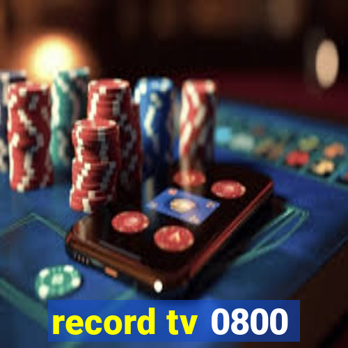 record tv 0800