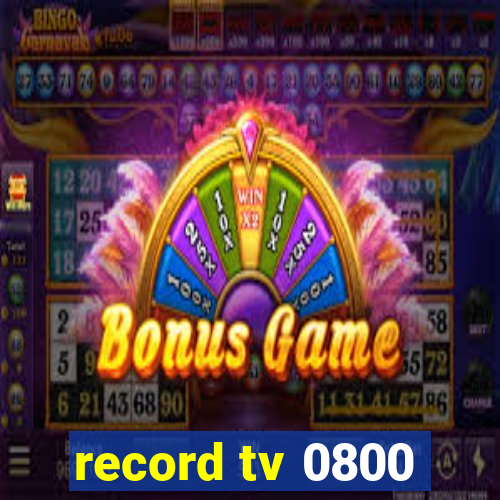 record tv 0800