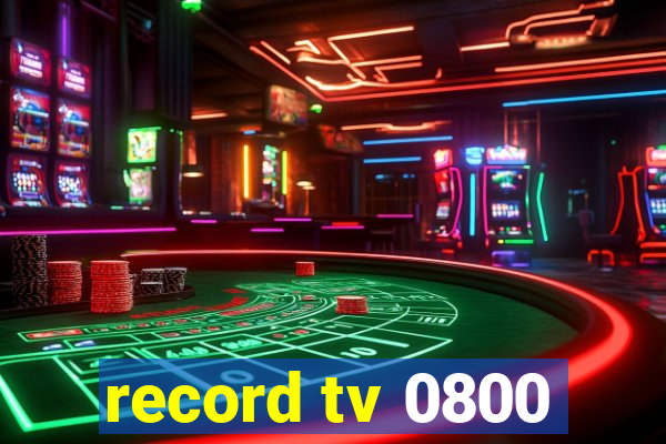 record tv 0800