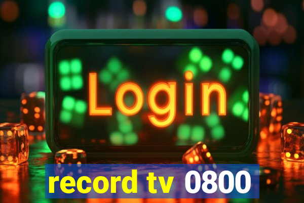 record tv 0800