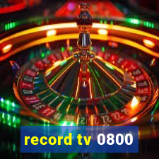 record tv 0800