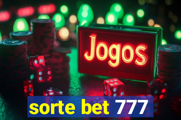 sorte bet 777