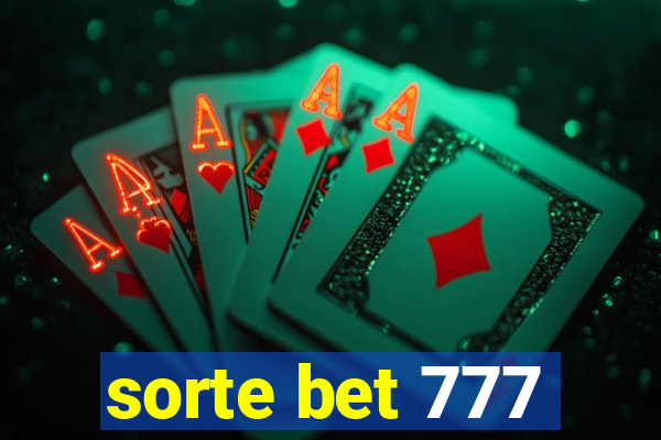 sorte bet 777