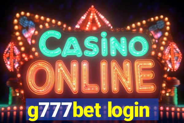 g777bet login