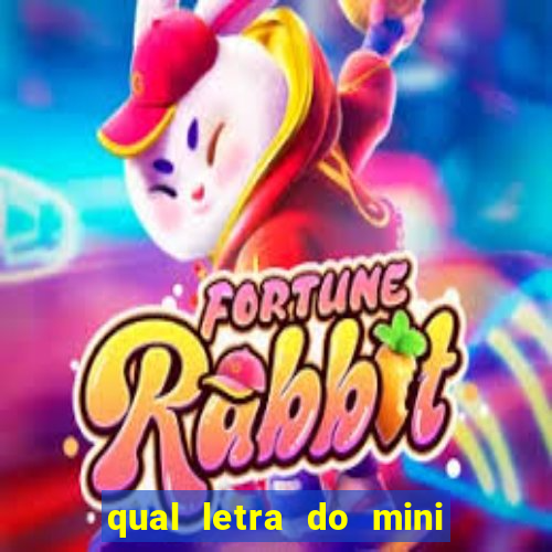 qual letra do mini dolar hoje