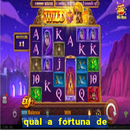 qual a fortuna de mari maria