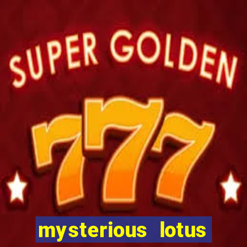 mysterious lotus casebook wei fansub