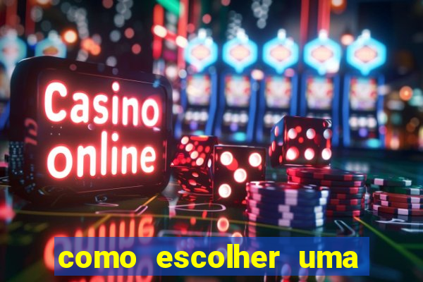 como escolher uma boa cartela de bingo