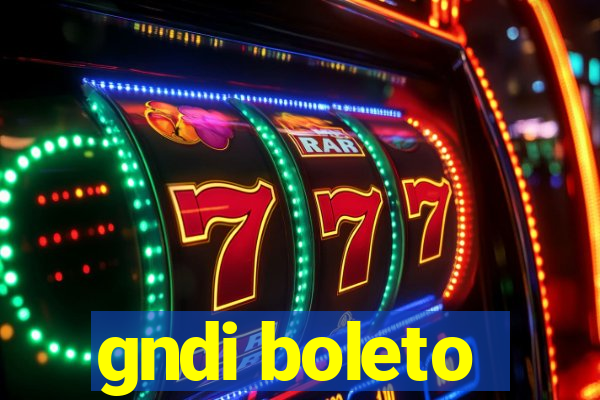 gndi boleto