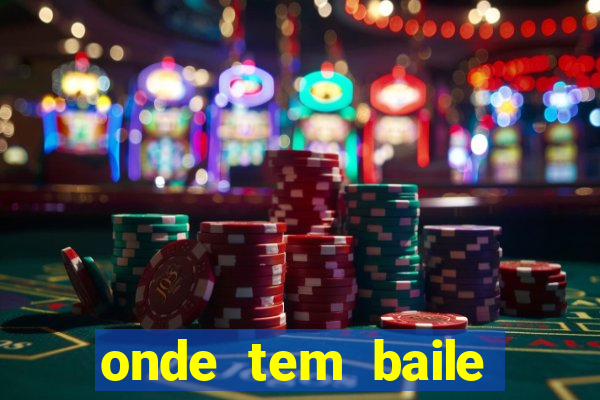 onde tem baile hoje em joinville