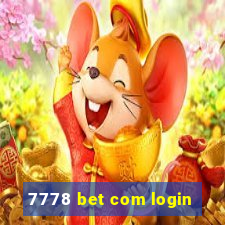 7778 bet com login