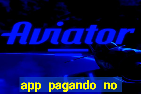 app pagando no cadastro via pix