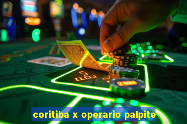 coritiba x operario palpite