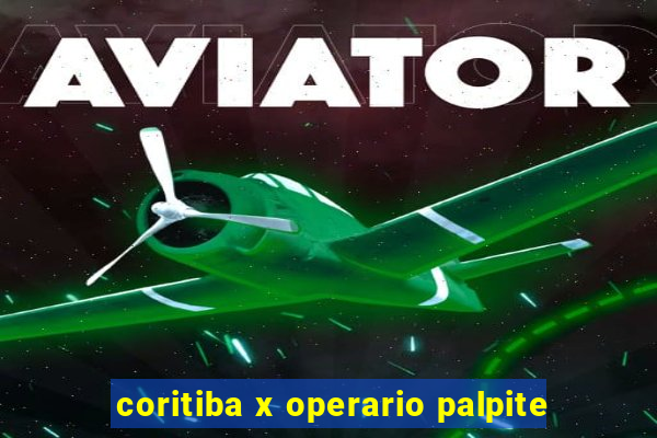 coritiba x operario palpite