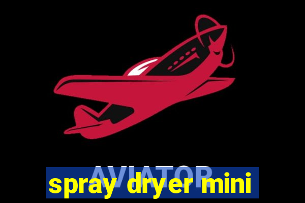 spray dryer mini