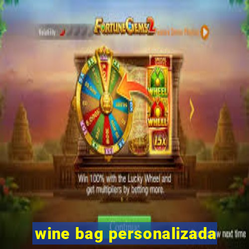 wine bag personalizada