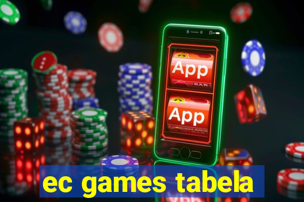 ec games tabela