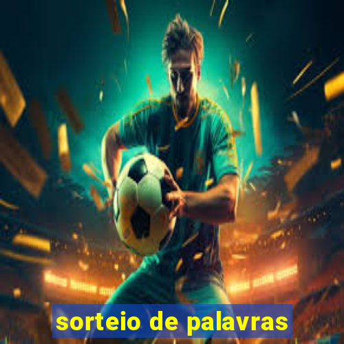 sorteio de palavras