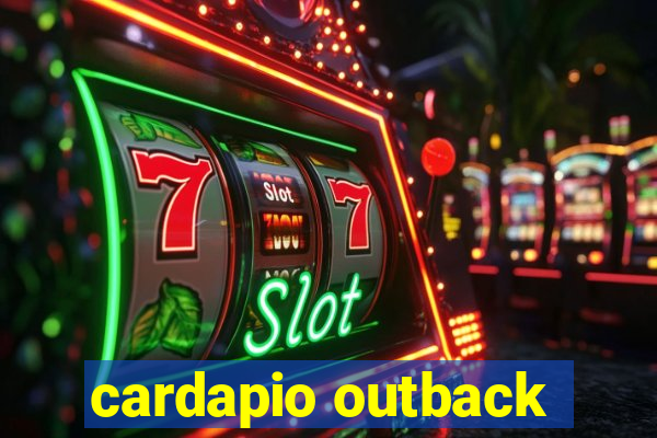 cardapio outback