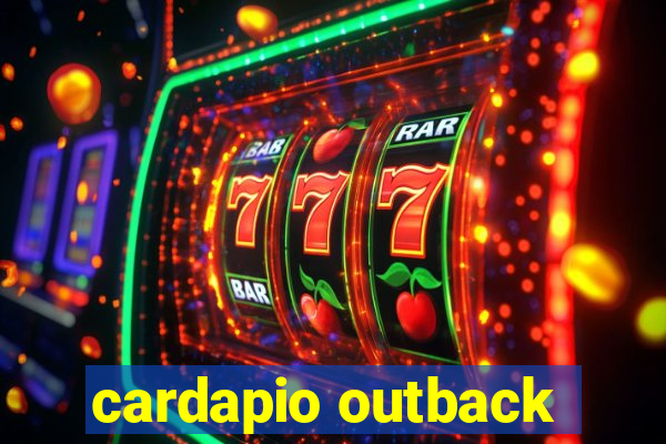 cardapio outback