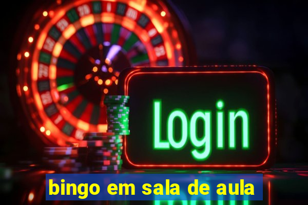 bingo em sala de aula