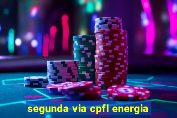 segunda via cpfl energia