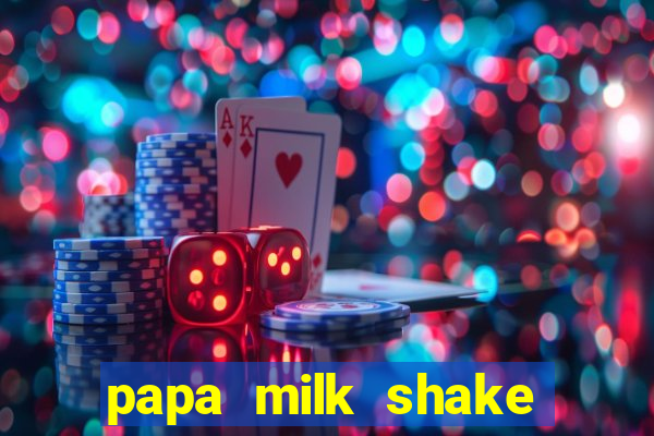 papa milk shake click jogos