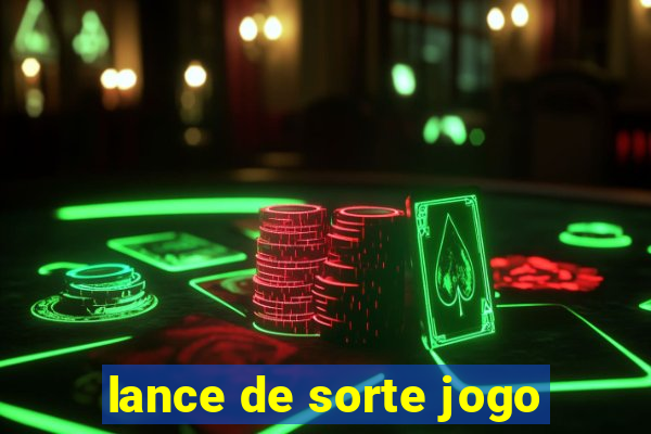 lance de sorte jogo