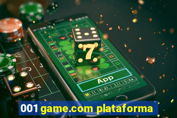 001 game.com plataforma