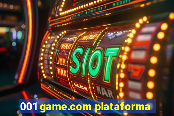 001 game.com plataforma