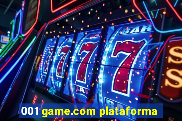 001 game.com plataforma