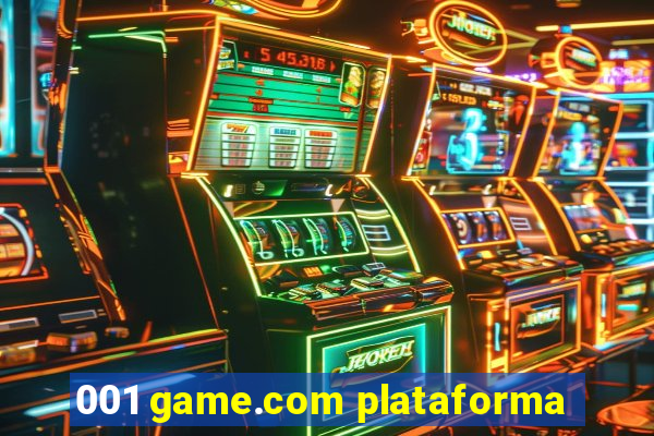 001 game.com plataforma