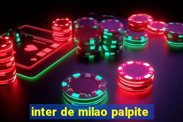 inter de milao palpite