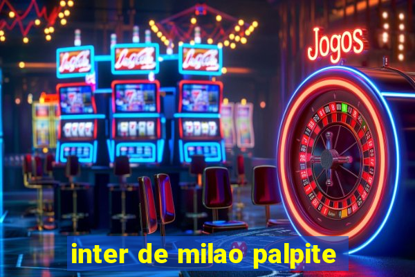 inter de milao palpite