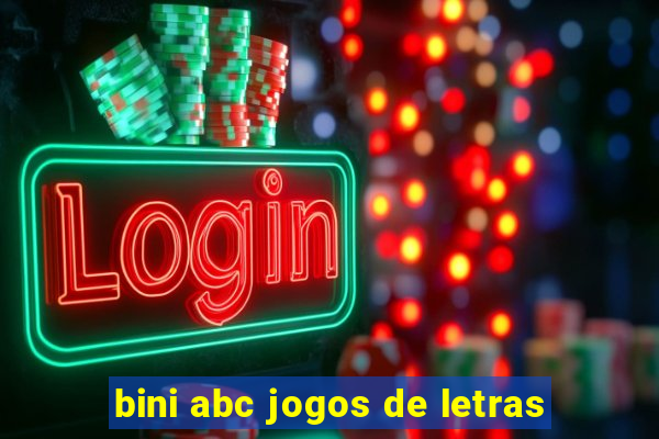 bini abc jogos de letras