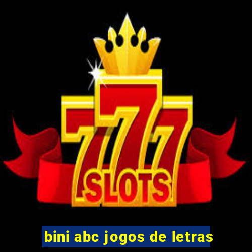 bini abc jogos de letras