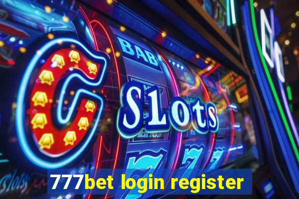 777bet login register