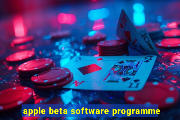 apple beta software programme