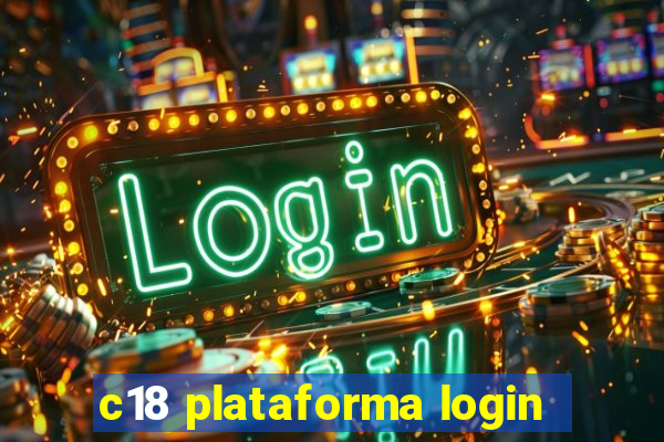 c18 plataforma login