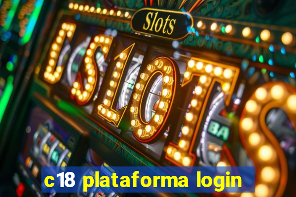 c18 plataforma login