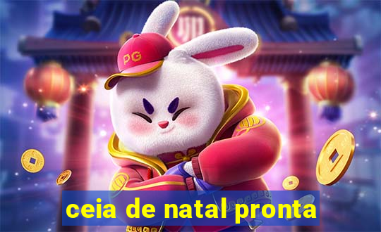 ceia de natal pronta