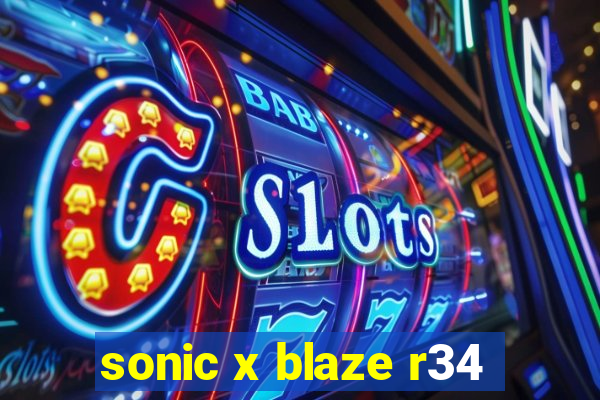 sonic x blaze r34