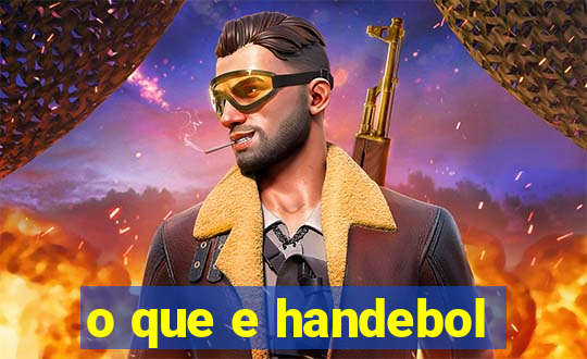 o que e handebol