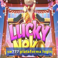 sw777 plataforma login